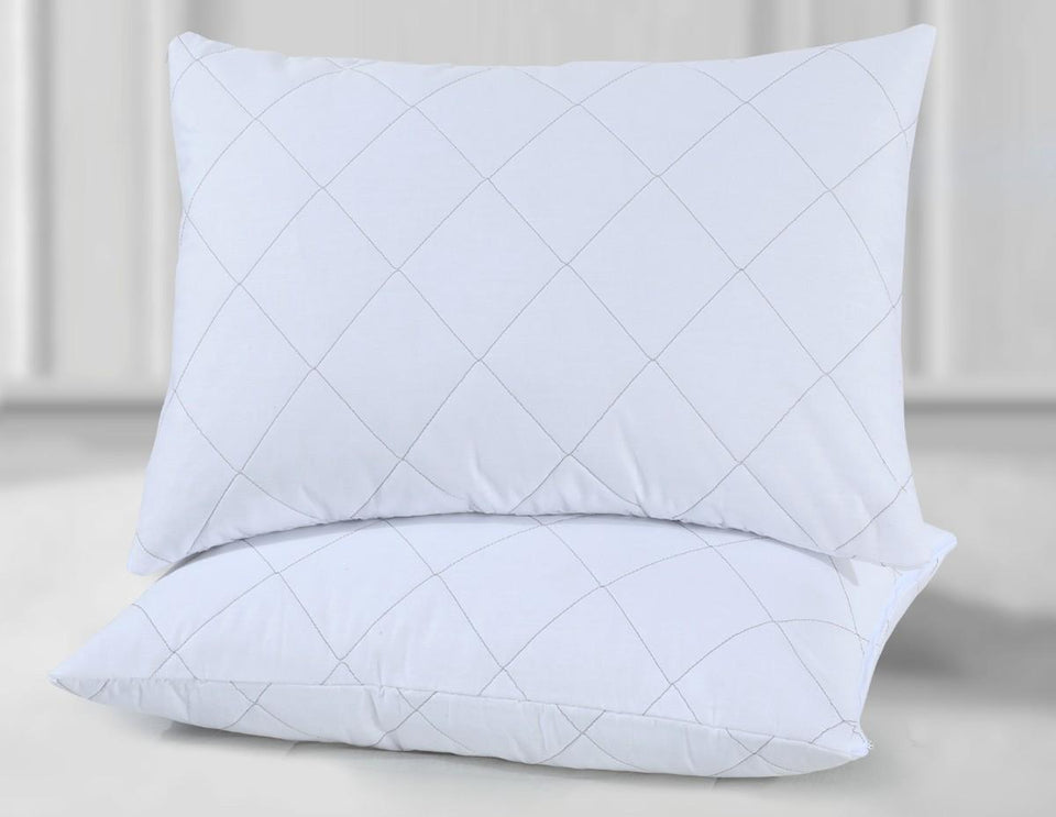 Silora Waterproof Pillow Protectors 2/4-Pack- Hypoallergenic Noiseless Zip Cover