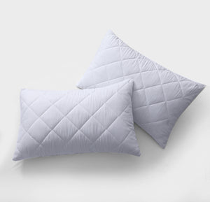Hotel-Quality Microfiber Pillow (Pair) | Medium Support Level, Anti-Allergy- UK Standard