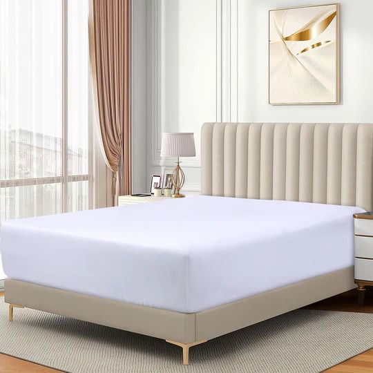 SILORA Premium Bedding Essentials Designed for Comfort, Protection & Better Sleep (Fitted Sheet+ Bedding Protection+ Mattress Protector)